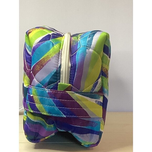 LUG Bumper Cosmetic Case Brushstroke Multi NWT - Picture 3 of 4